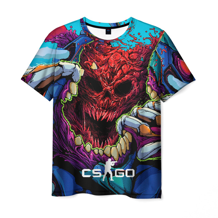 Merch Men T-Shirt Cs:go Hyper Beast Counter Strike