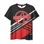 Merchandise Men T-Shirt Borderlands Red Line
