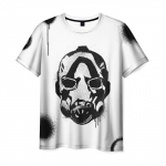 Collectibles Men T-Shirt Borderlands Psycho Mask Spray