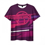 Merchandise Borderlands Men T-Shirt Sharp Stripes