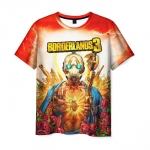 Merchandise Men T-Shirt Borderlands Red Cover