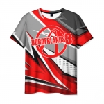 Merchandise Borderlands Sharp Red Stripes Men T-Shirt