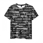 Merchandise Men T-Shirt Borderlands Weapons Manufacturers