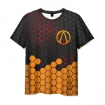 Collectibles Men T-Shirt Borderlands Hexagon Style
