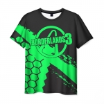 Collectibles Men T-Shirt Borderlands Toxic Hexagon