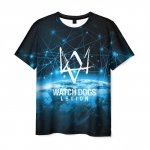 Merch Watch Dogs Legion Men T-Shirt Virtual World