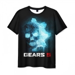 Collectibles Gears Of War Men T-Shirt Frost Gears Of War