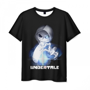 Merchandise Undertale Men T-Shirt Sans Skeleton Black