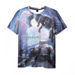 Merch Monster Hunter World Men T-Shirt Hunt Iceborn