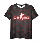 Merch Cs:go Men T-Shirt Counter Strike Logo Black