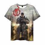 Collectibles Men T-Shirt Gears Of War Marcus Fenix