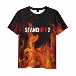 Merchandise Standoff 2 Fire Men T-Shirt Black