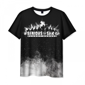 Men’s t-shirt Serious Sam print Idolstore - Merchandise and Collectibles Merchandise, Toys and Collectibles 2