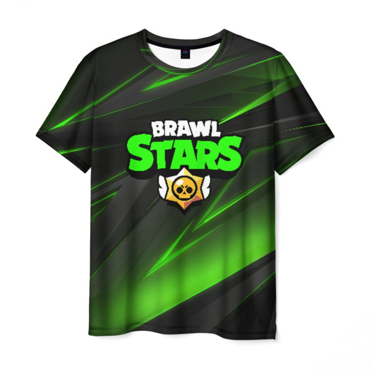 Buy Mens T Shirt Title Game Brawl Stars Logo Idolstore - brawl stars logo images