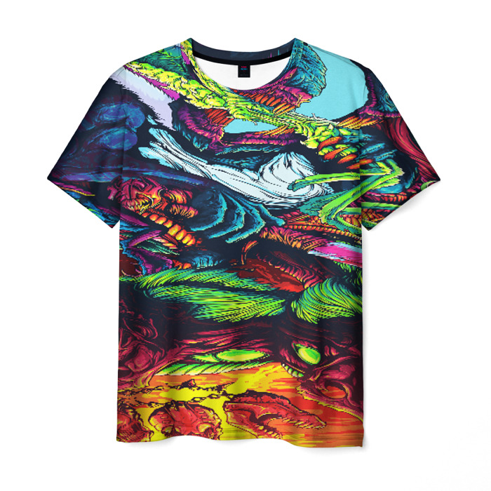 Men's T-shirt Psychedelic Hyper Beast Counter Strike - Idolstore ...