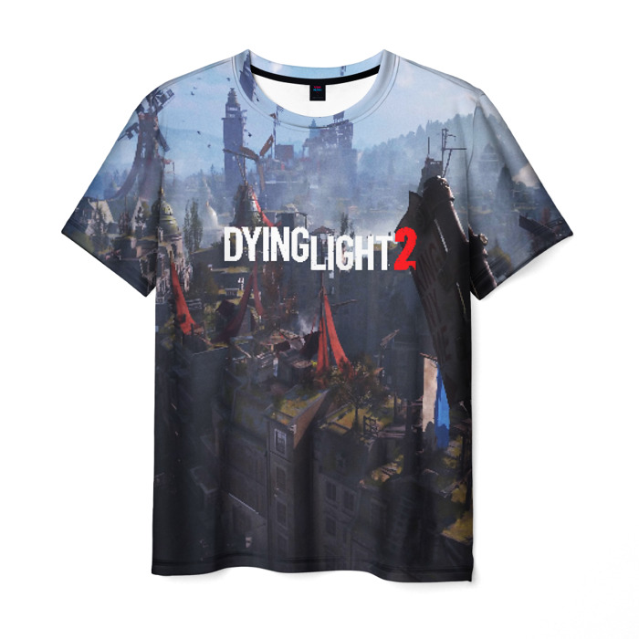 Men's T-shirt Logo Dying Light Game Clothes - Idolstore - Merchandise ...