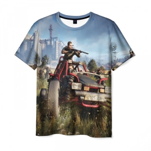 Merchandise Men'S T-Shirt Footage Print Game Dying Light