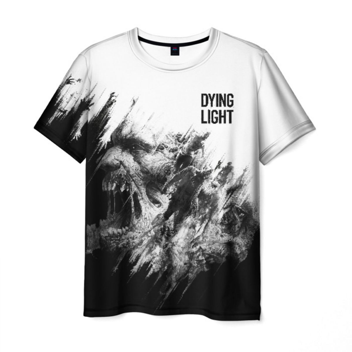 Men's T-shirt White Scene Game Dying Light - IdolStore