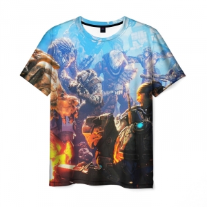 Merchandise Men'S T-Shirt Gears Of War 5 Footage Image