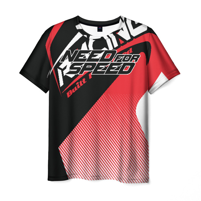 Merchandise Men T-Shirt Need For Speed Print Title Image