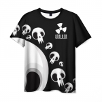 Collectibles Men T-Shirt Stalker Game Hazard Skulls Print