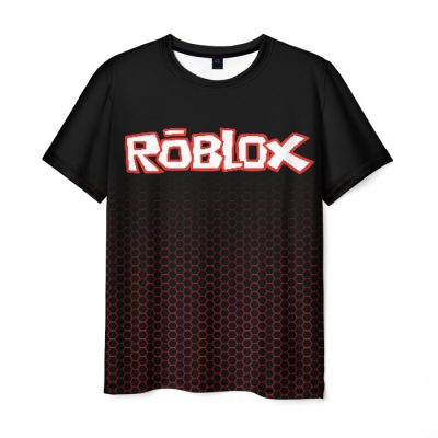 Men's T-shirt Gradient Brown Game Roblox - IdolStore