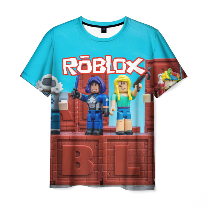 Men's T-shirt Roblox Hero Print Merchandise - Idolstore - Merchandise ...