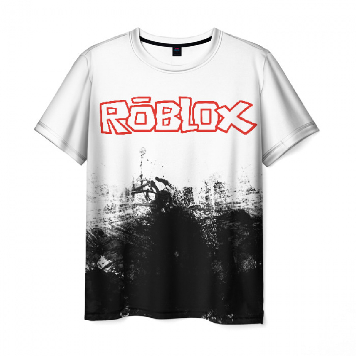 Men S T Shirt Design Merch Game Print Roblox Idolstore - roblox t shirt spiderman