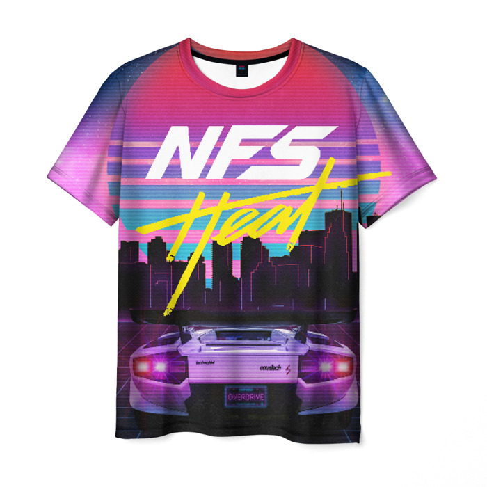 T-shirt Heat NEON NFS Title Text - Idolstore - Merchandise And