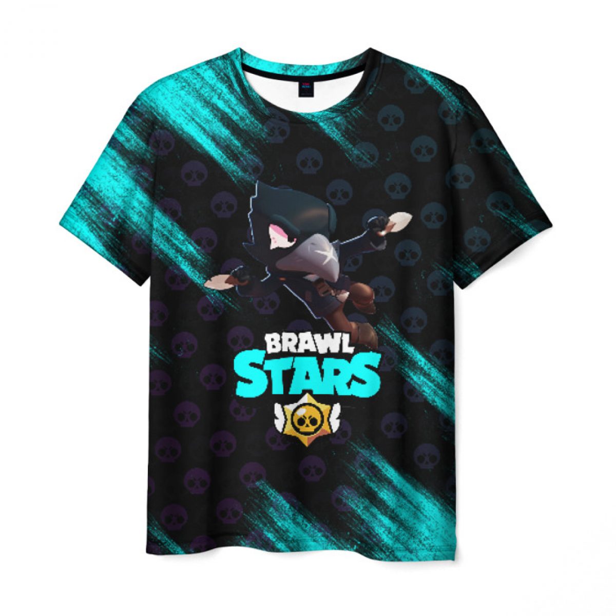 Buy Men S T Shirt Brawl Stars Crow Clothes Merch Idolstore - brawl stars shop merchandise
