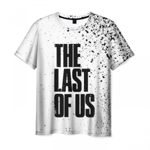 Collectibles Men'S T-Shirt White Title Merch The Last Of Us