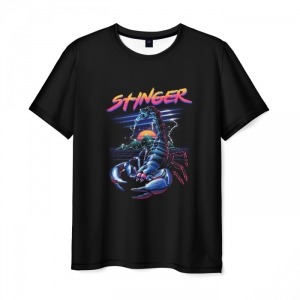 Collectibles Men'S T-Shirt Shnger Hotline Miami Print Merch