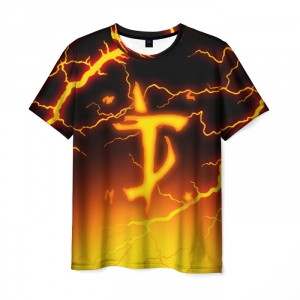 Collectibles Men'S T-Shirt Doom Slayer Lighting Print