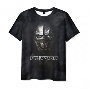 Merch Men'S T-Shirt Merch Dishonored Black Print