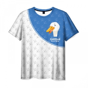 Men’s t-shirt merch Untitled Goose Game white pattern Idolstore - Merchandise and Collectibles Merchandise, Toys and Collectibles 2