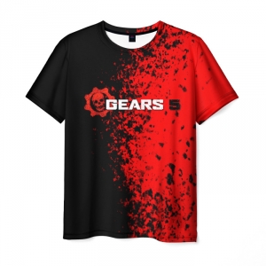 Merchandise Men'S T-Shirt Design Gears Of War Print Merch