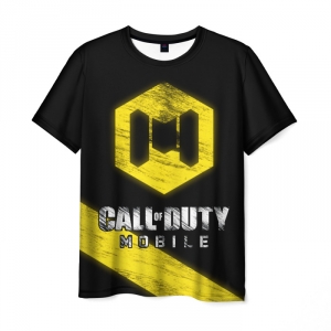 Collectibles Men'S T-Shirt Black Merch Game Call Of Duty Print