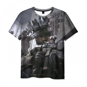 Collectibles Men'S T-Shirt Merch Call Of Duty Print Scene