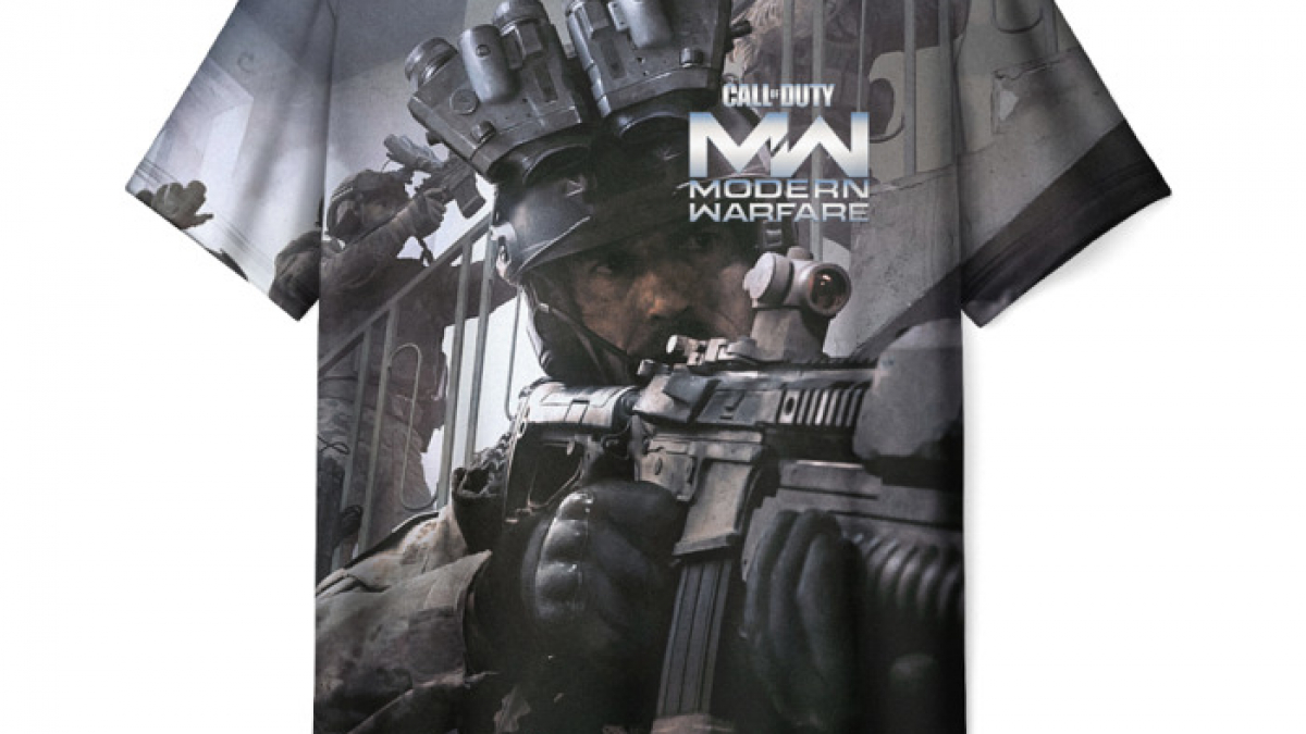 Call Of Duty T-shirt COD Scene Print Merch - IdolStore