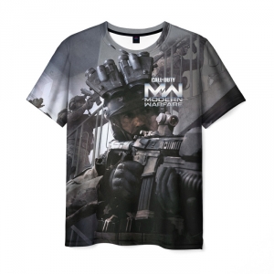 Collectibles Call Of Duty T-Shirt Cod Scene Print Merch