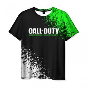 Collectibles Men'S T-Shirt Title Print Call Of Duty Black
