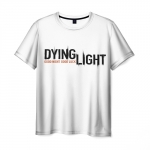 Collectibles Men'S T-Shirt Dying Light White Text