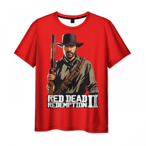Merchandise Men'S T-Shirt Red Dead Redemption Character