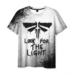 Collectibles Men'S T-Shirt Merch White The Last Of Us Sign