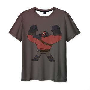 Merchandise Men'S T-Shirt Mogul Khan Axe Dota Print
