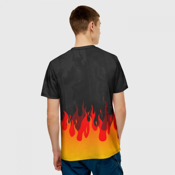 Men's T-shirt Raid: Shadow Legends Fire Black Text - Idolstore ...