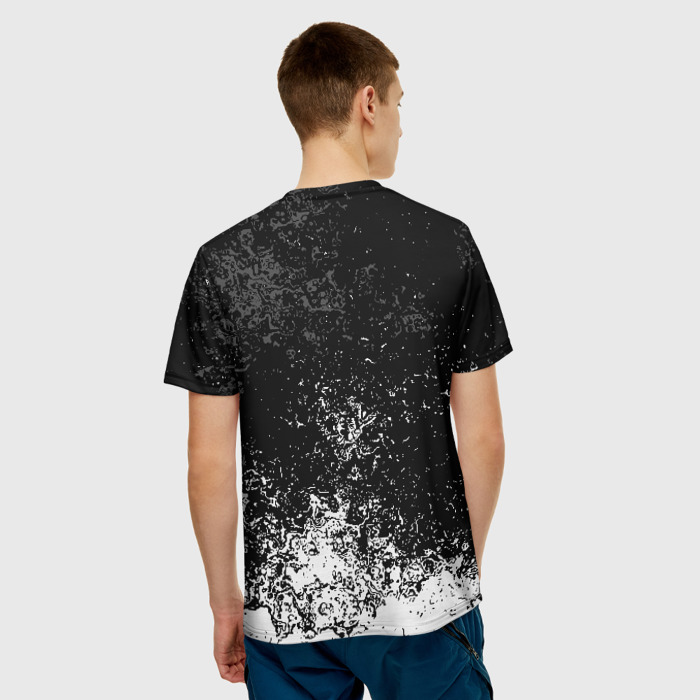 Merchandise Men T-Shirt Rainbow Six Siege Black Splash