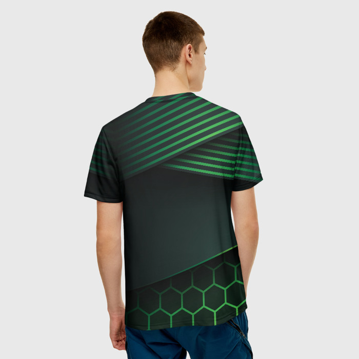 Collectibles Men T-Shirt Metro 2033 Exodus Dark Green