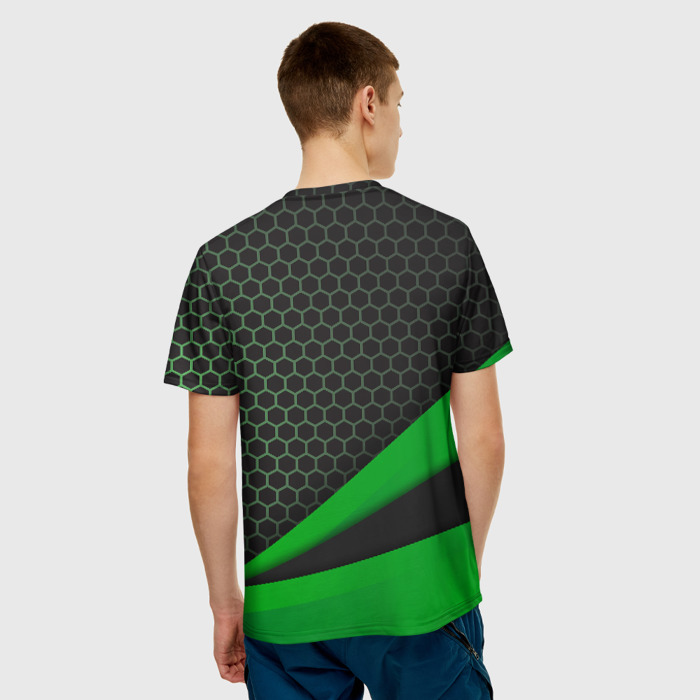 Merchandise Men T-Shirt Metro 2033 Exodus Green Hexes