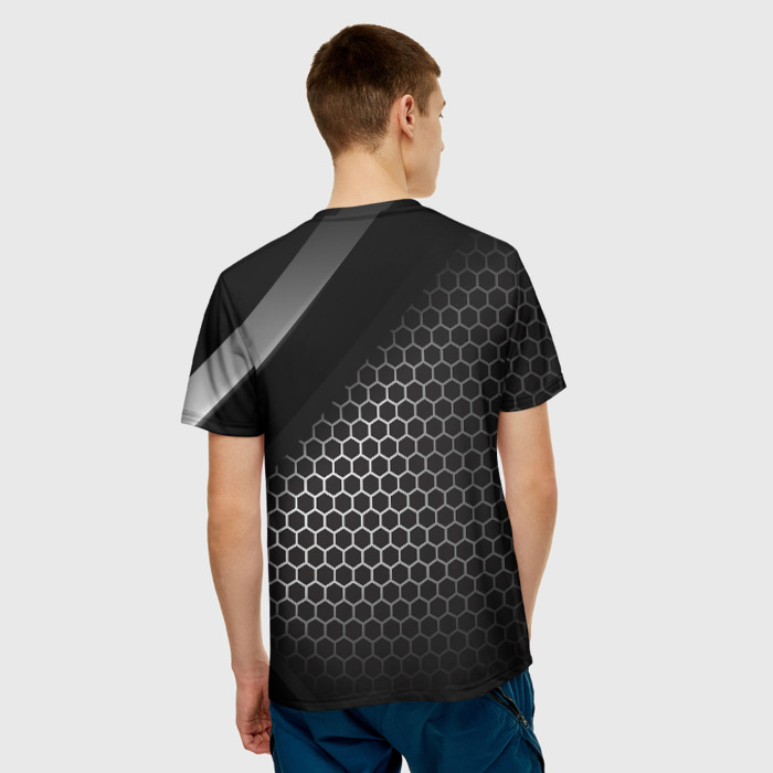 Merchandise Men T-Shirt Cyberpunk 2077 Logo Steel